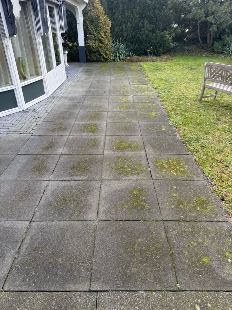 Terrasreiniging voor reiniging