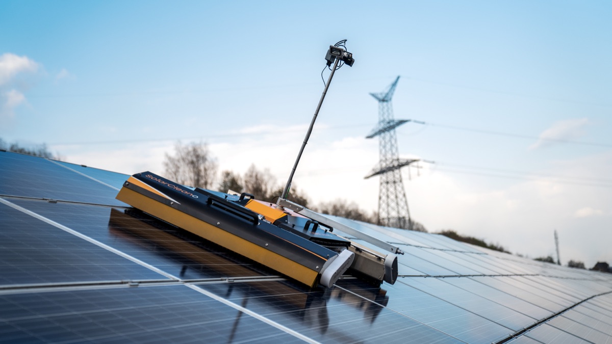 SolarCleano F1 zonnepaneel-reinigingsrobot